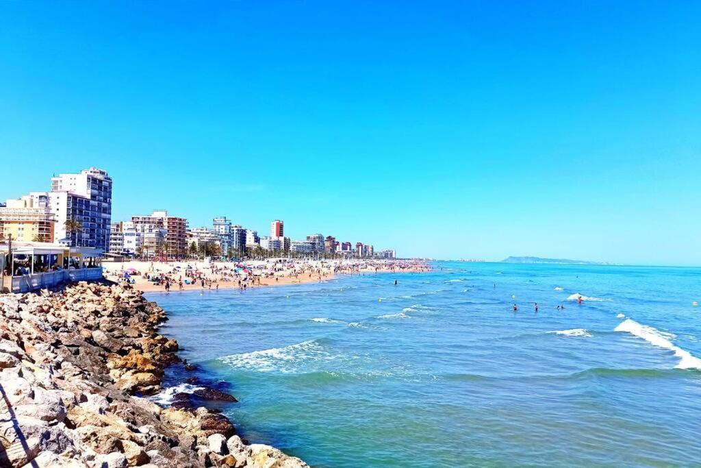 Apartamento, Estudio En La Playa Playa de Gandia Exterior foto